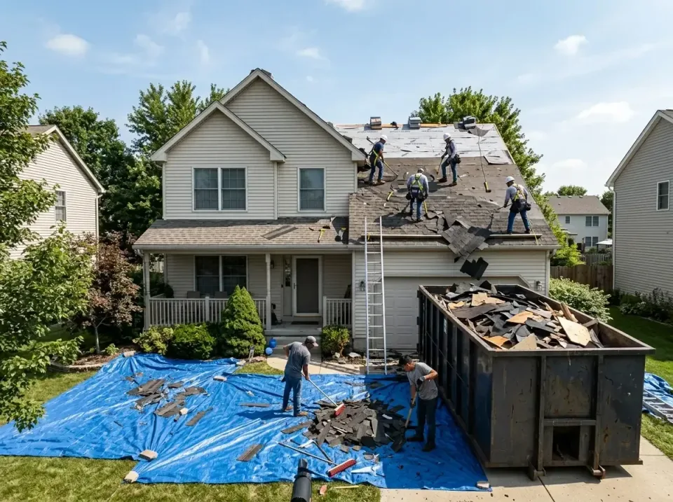 roof-replacement-debris-remova-004 — frequently asked questions, Cheapest Dumpster Rentals in Chagrin Falls, OH